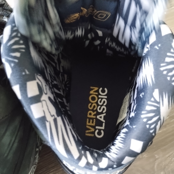 Sz 9 Reebok Question Mid Iverson Rounball Classic Georgetown Hoyas FX4991 - Picture 12 of 13